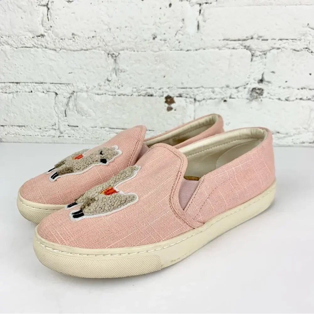 Soludos Llama Dusty Rose Pink Slip On Sneaker Anthropologie 8